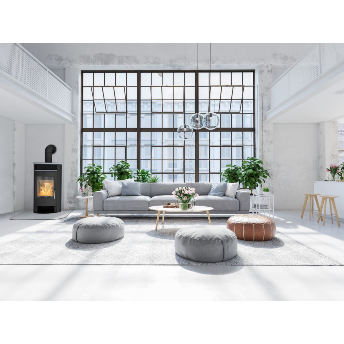 Fireplace Jakarta Speckstein Top Bild 2