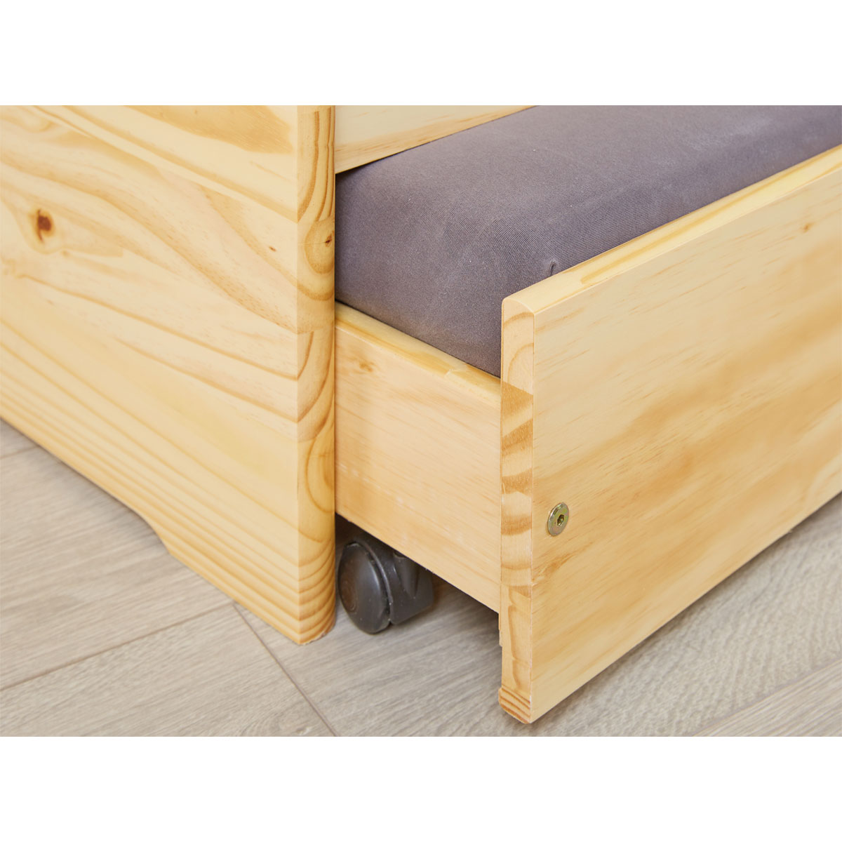 Funktionscouch „Lotar“, 3 in 1, natur, 90x200 cm Bild 6