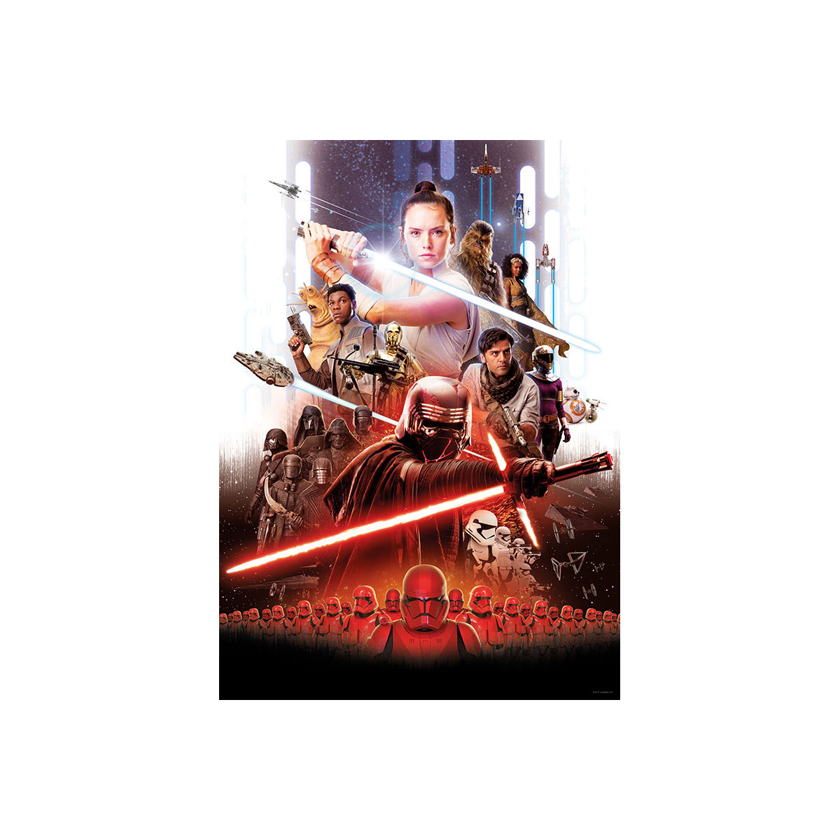 Komar  Wandbild Star Wars Movie Poster Rey 50x70 cm Bild 2