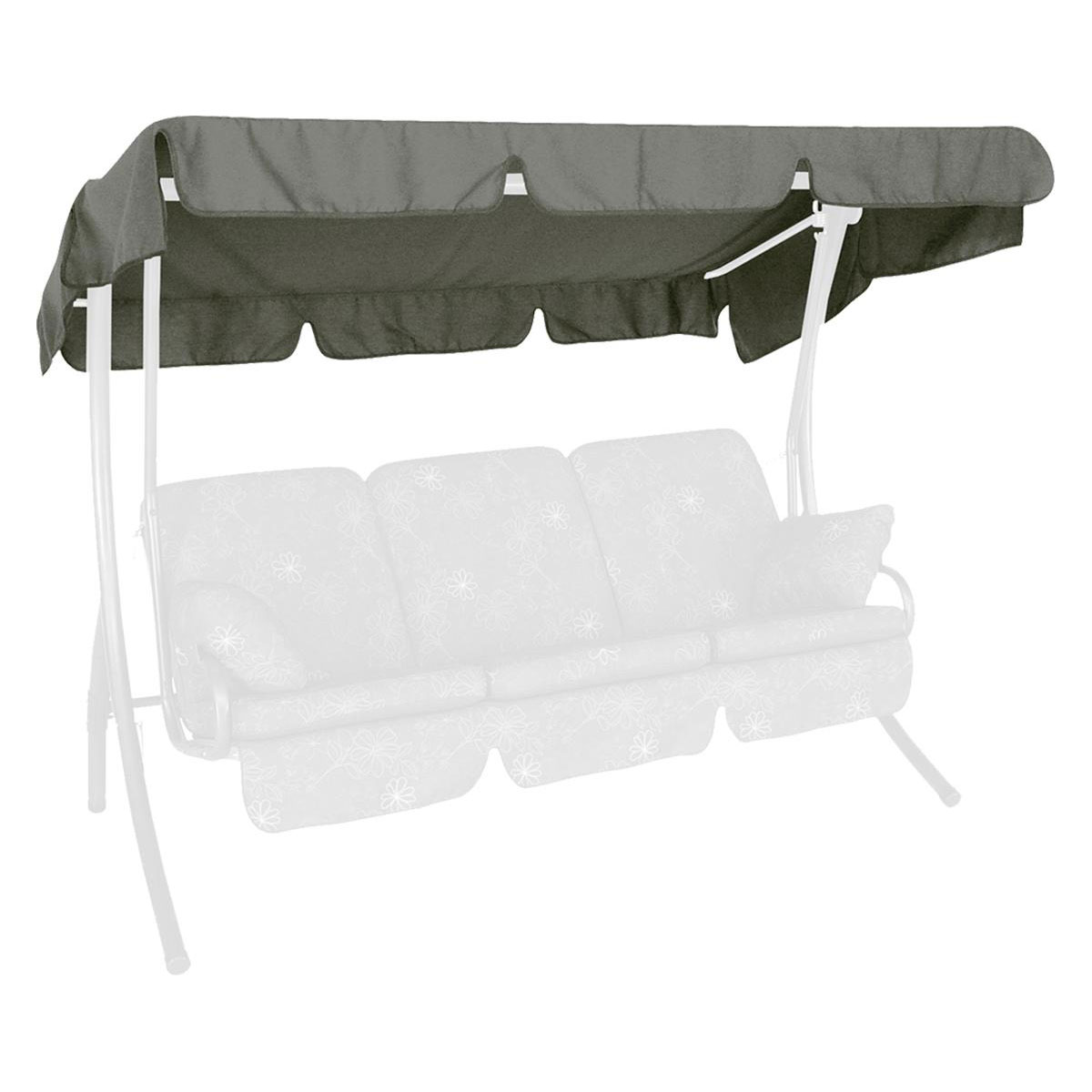 Angerer Freizeitmöbel GmbH Sonnendach, 210x145 cm, Swingtex, dunkelgrau Bild 1