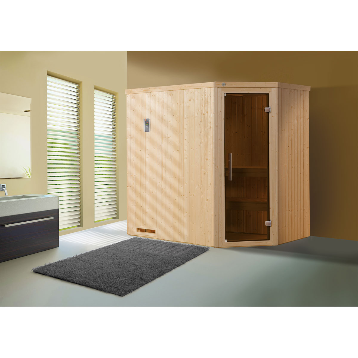 Weka Elementecksauna „Varberg 1“ GT Bild 2