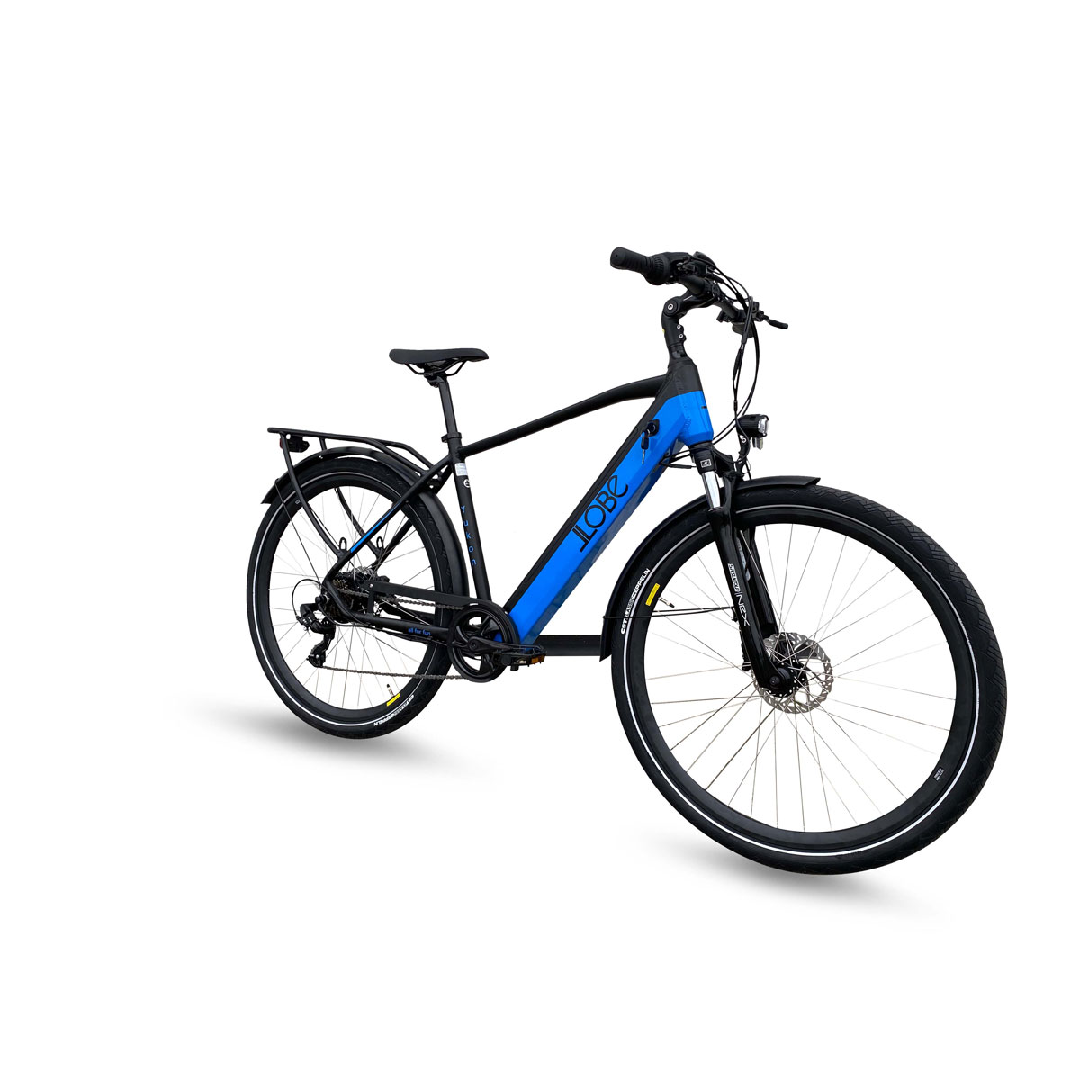 LLobe Trekking E-Bike „Yukon“, Herren, schwarz Bild 2