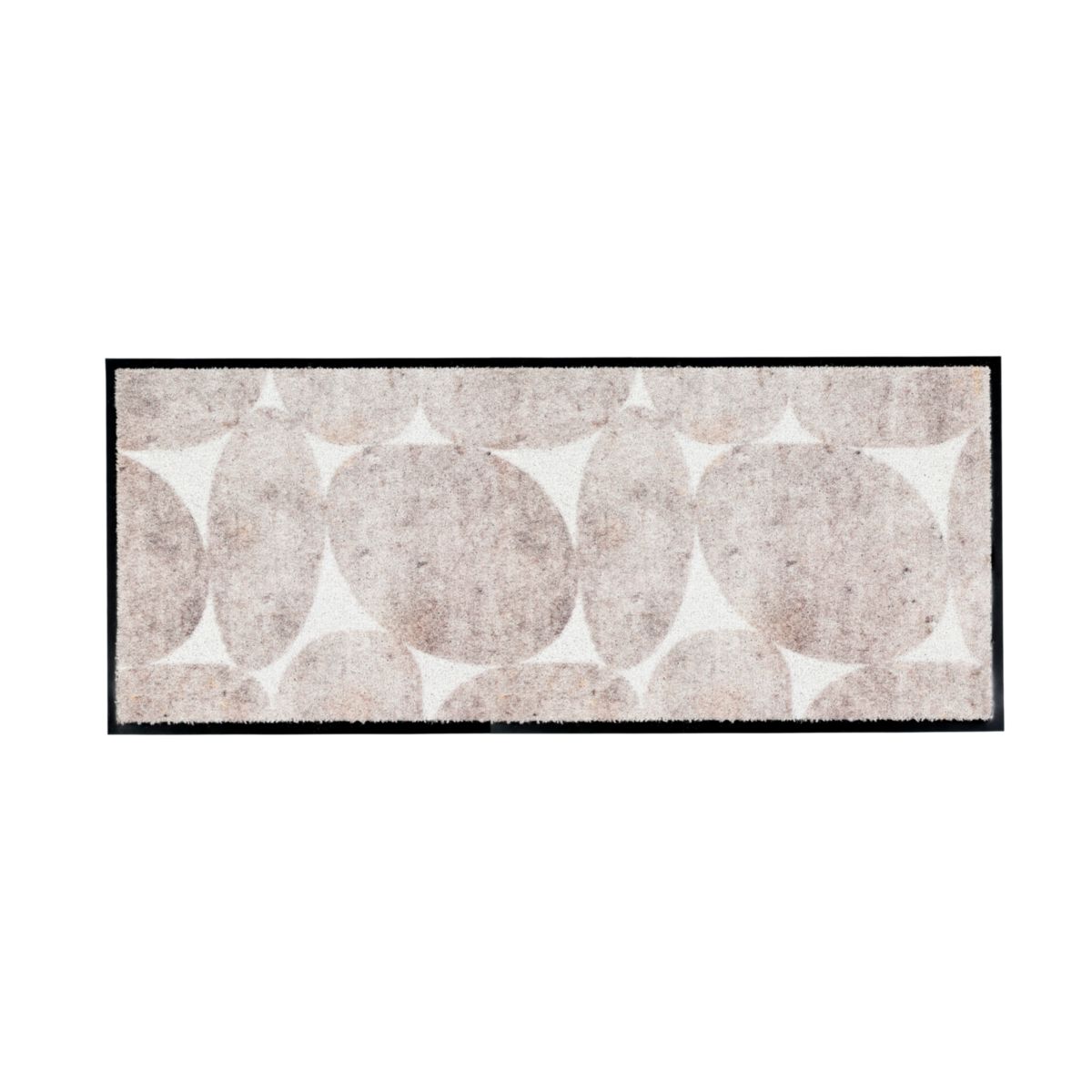 Schöner Wohnen Sauberlaufmatte Miami ca.67x150cm Steine beige