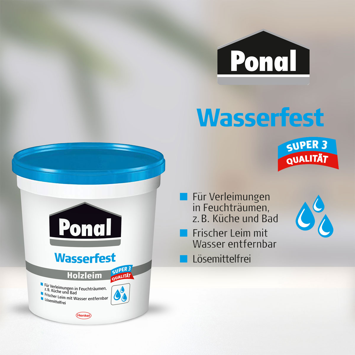 Ponal Holzleim Wasserfest 760 g Bild 3