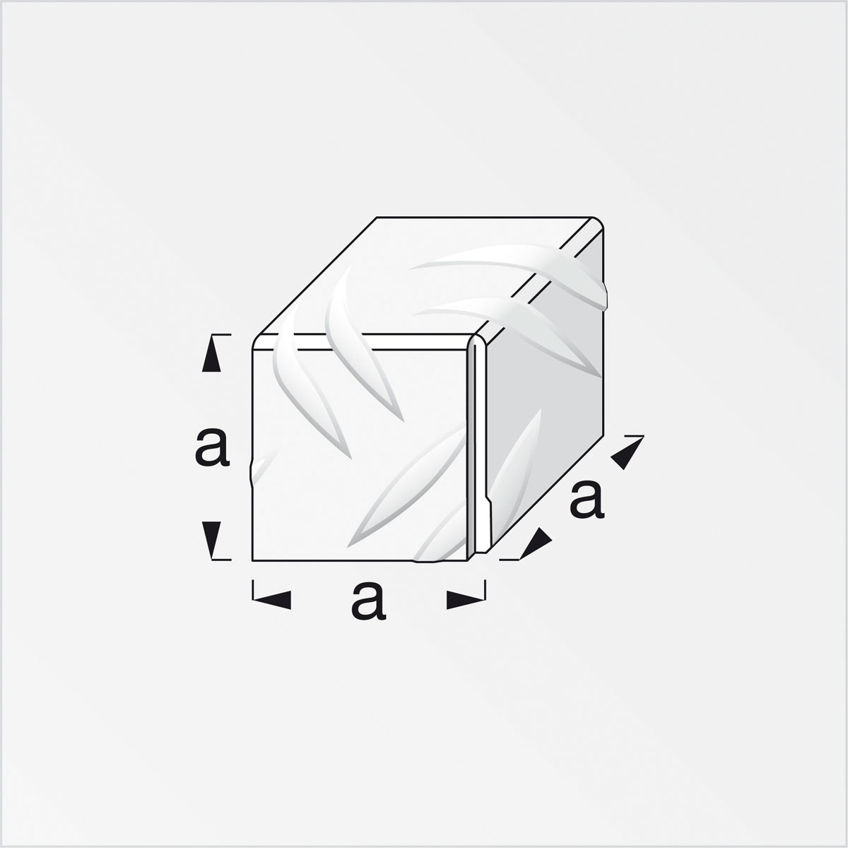 MyTool Koffereck Riffelblech 35,5 cm blank Bild 2