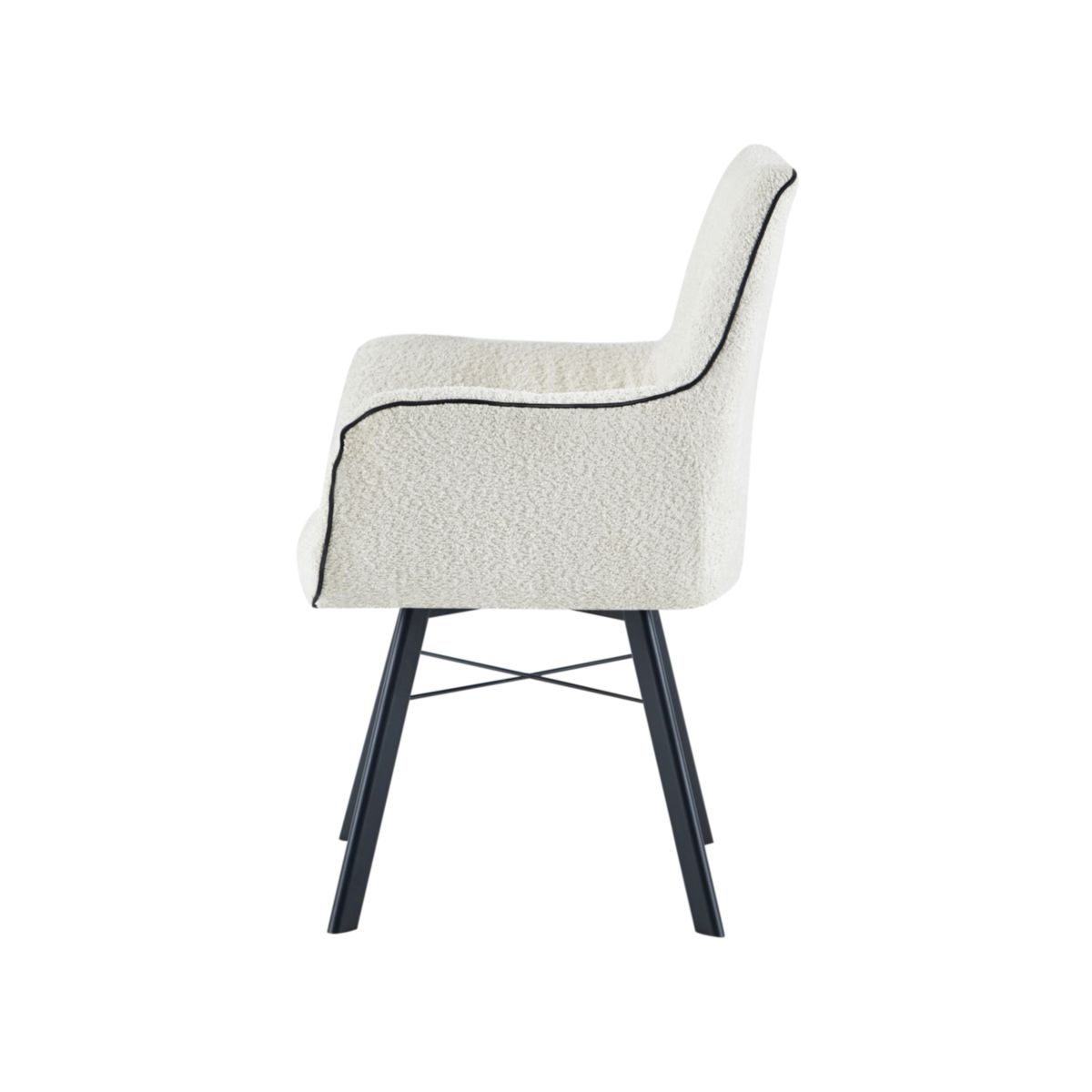 Stuhl Armlehnstuhl Allie 125 creme Bild 2