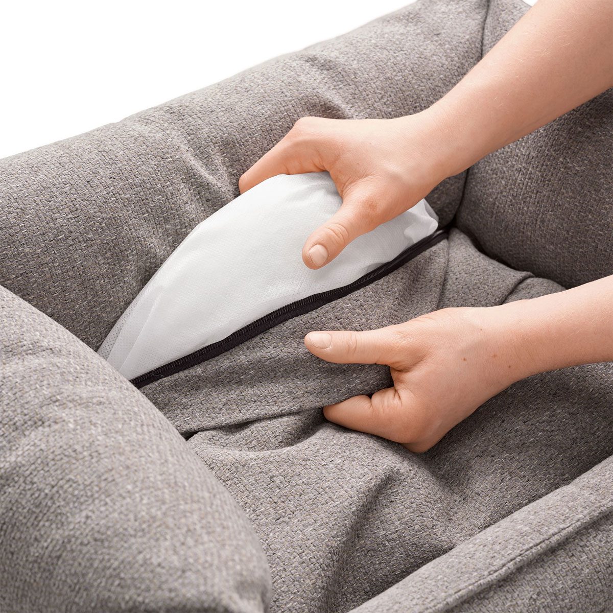 Hunter Hundesofa Prag grau 90 x 70 cm Bild 7