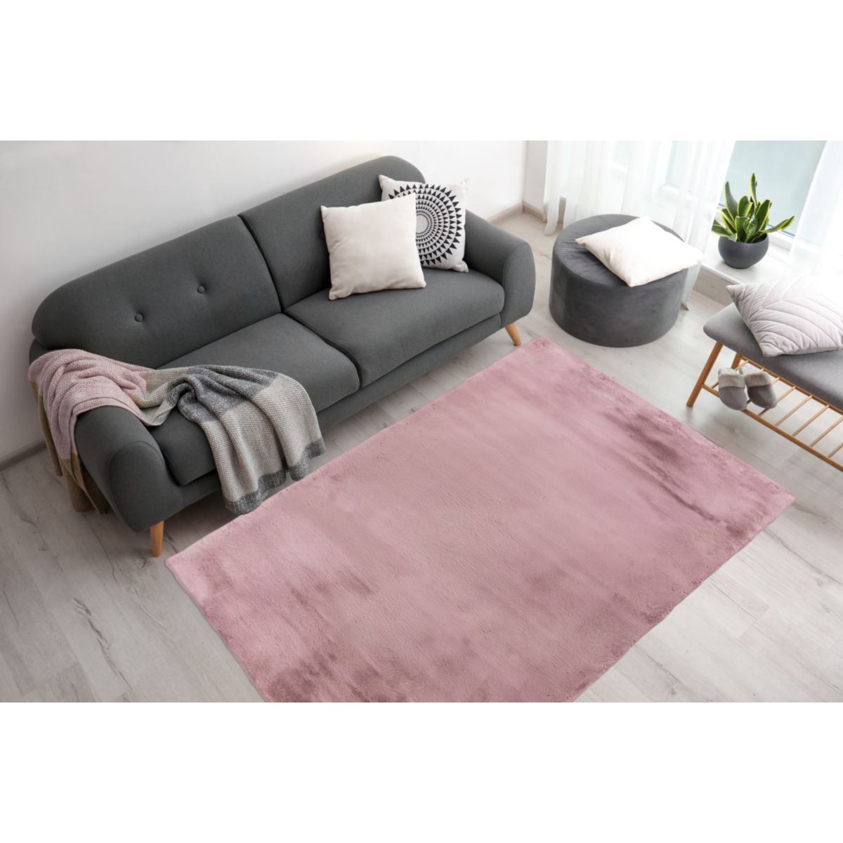 Rabbit 125 Lila 180cm x 280cm Bild 2