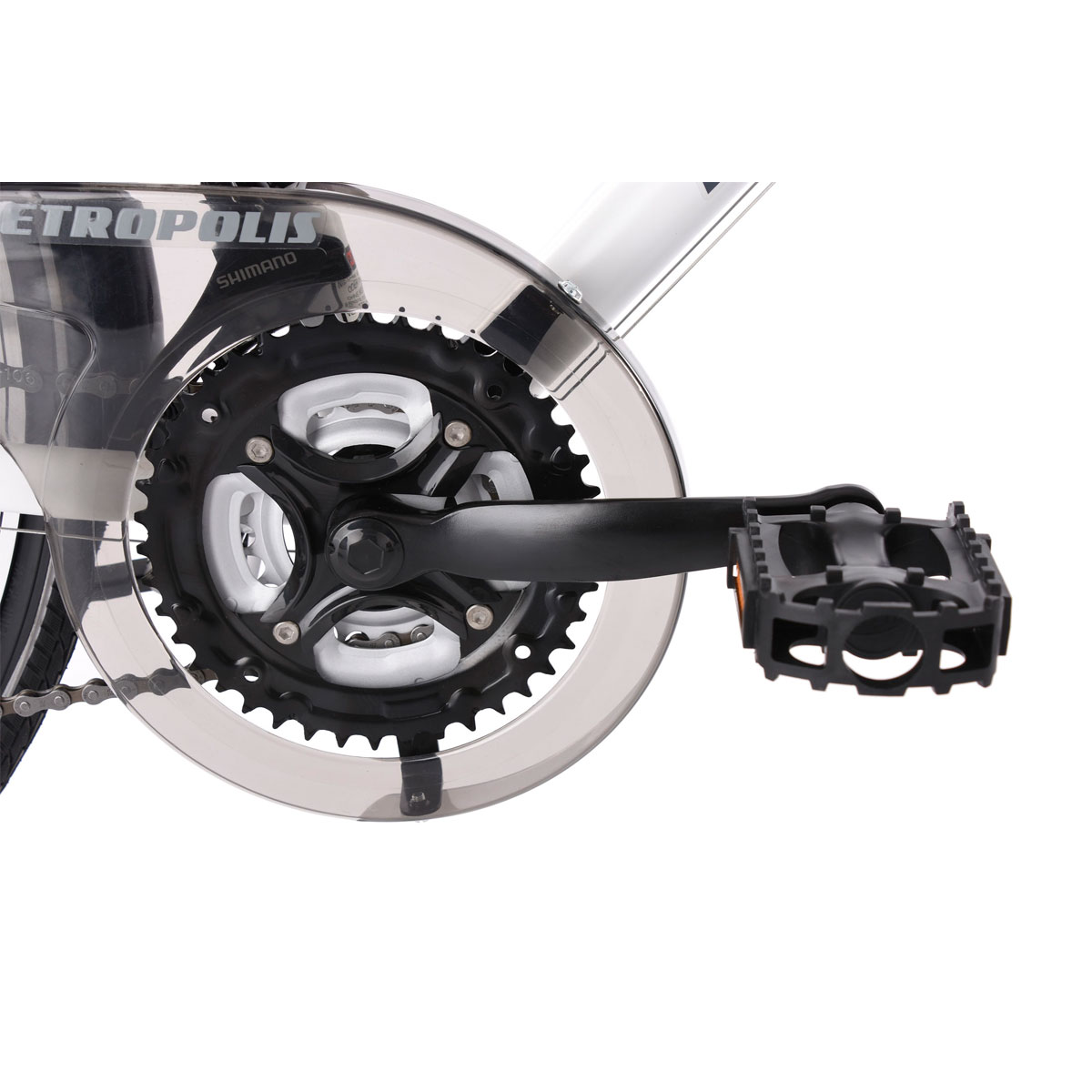 KS Cycling Trekkingrad Metropolis Damen Multilenker 53 cm weiß Bild 2