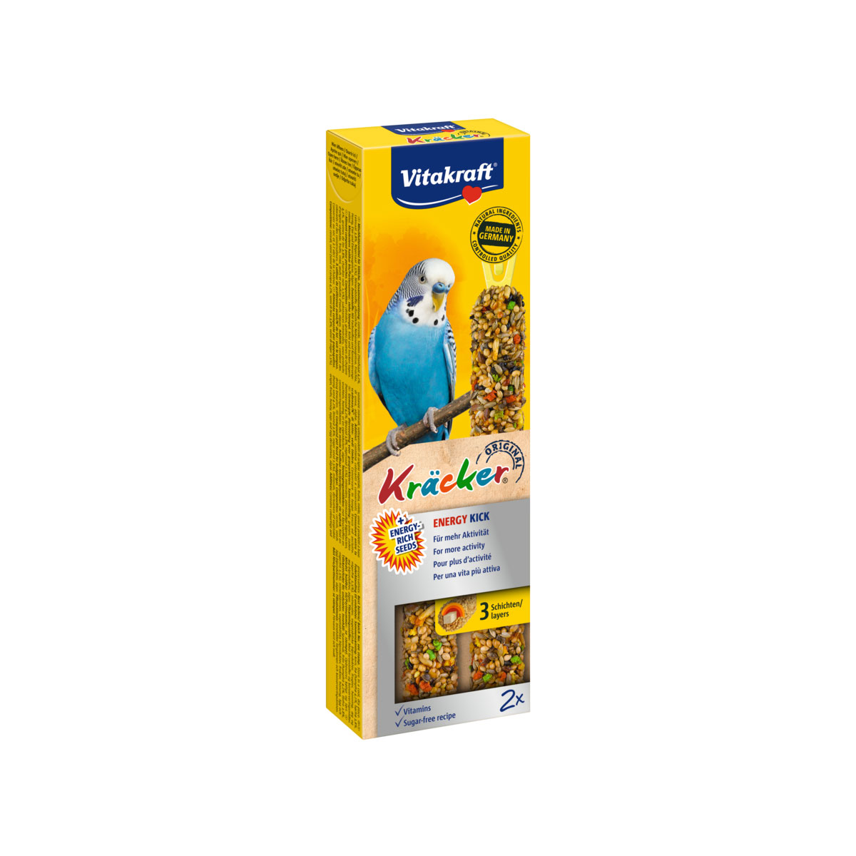 Vitakraft Kräcker Energy Kick 2er Sittich