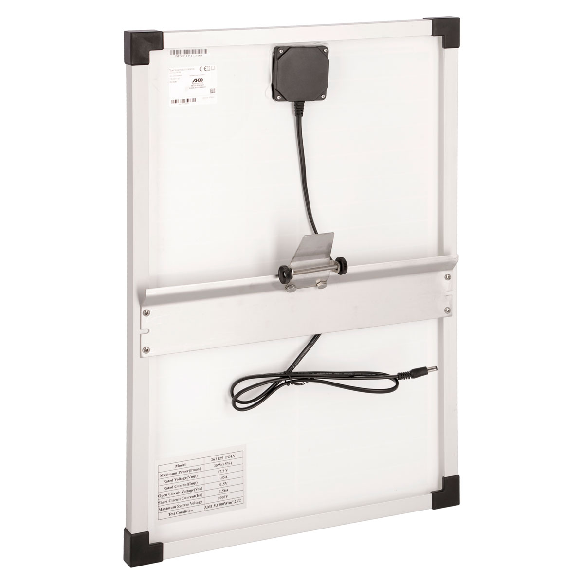 Solarmodul 37,5 x 2 x 56 cm 25 W Bild 1