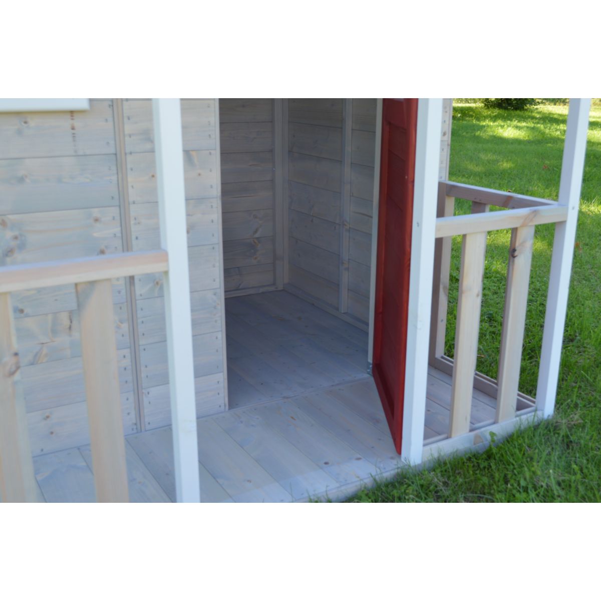 Wendi Toys Spielhaus Fuchs  120x120x155 cm Bild 6