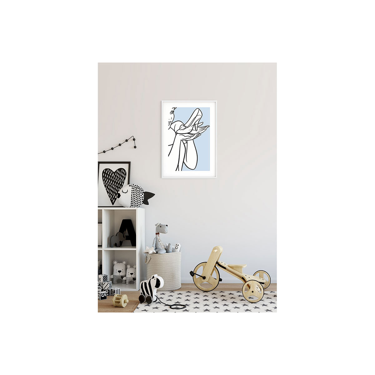 Komar  Wandbild Cinderella Glass Shoe 50x70 cm Bild 7