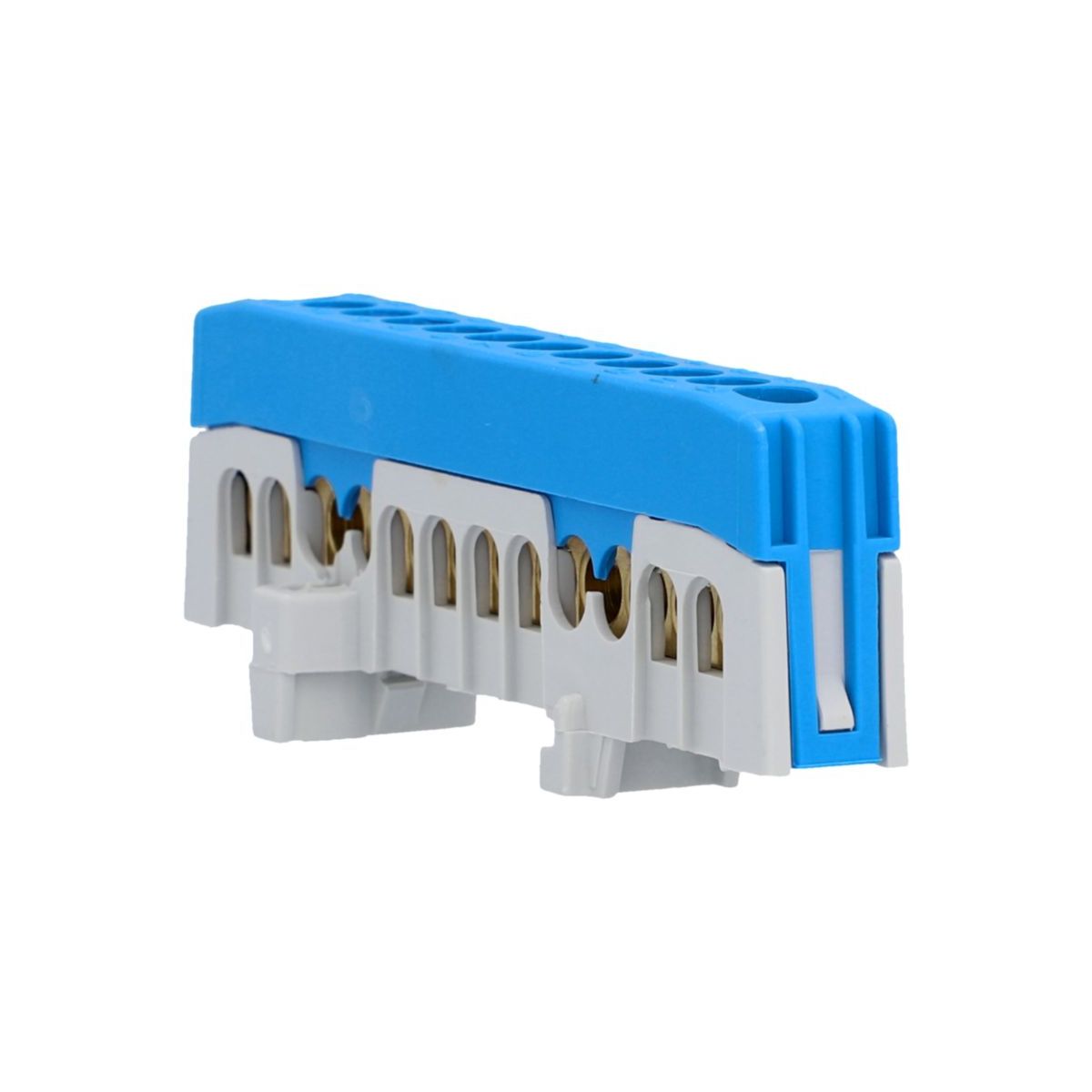 Unitec PE/N-Leiterklemme, Nulleiter blau