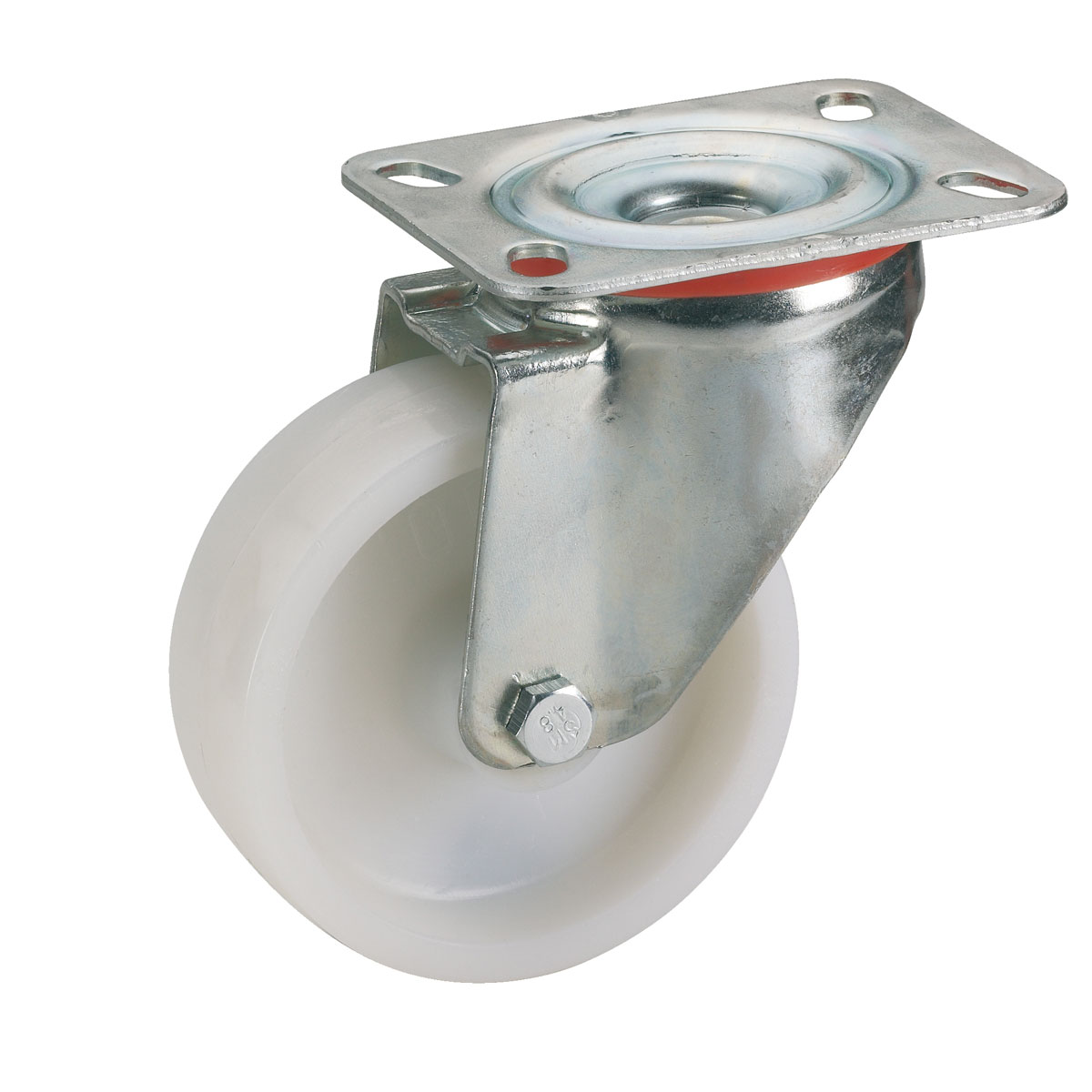 Dörner + Helmer Transportgeräte-Lenkrolle mit Polyamidrad 100 x 35 mm