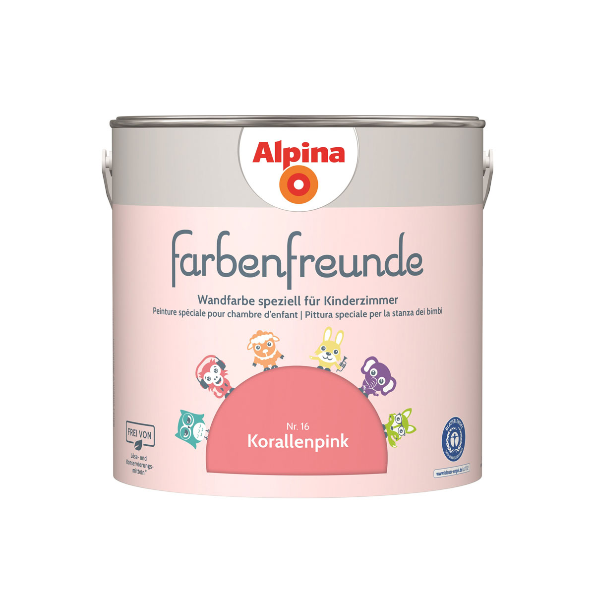 Alpina Farbenfreunde Korallenpink 2,5 l