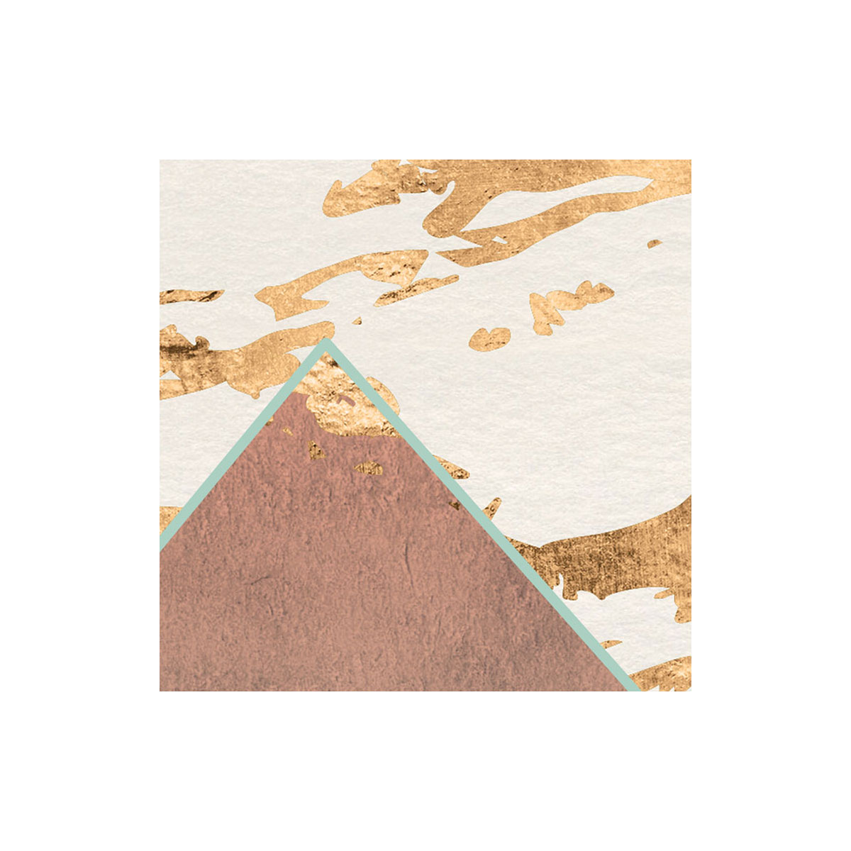 Komar  Selbstklebende Vlies Fototapete rund Precious Peaks Durchmesser 125 cm Bild 3