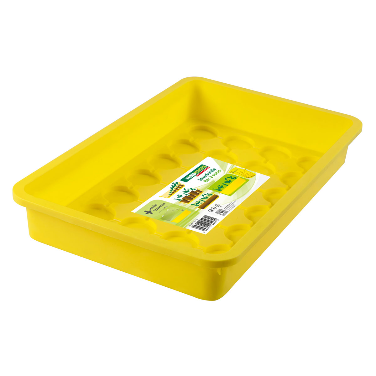 Windhager Saat-Schale 38 x 24 x 6 cm gelb Bild 2