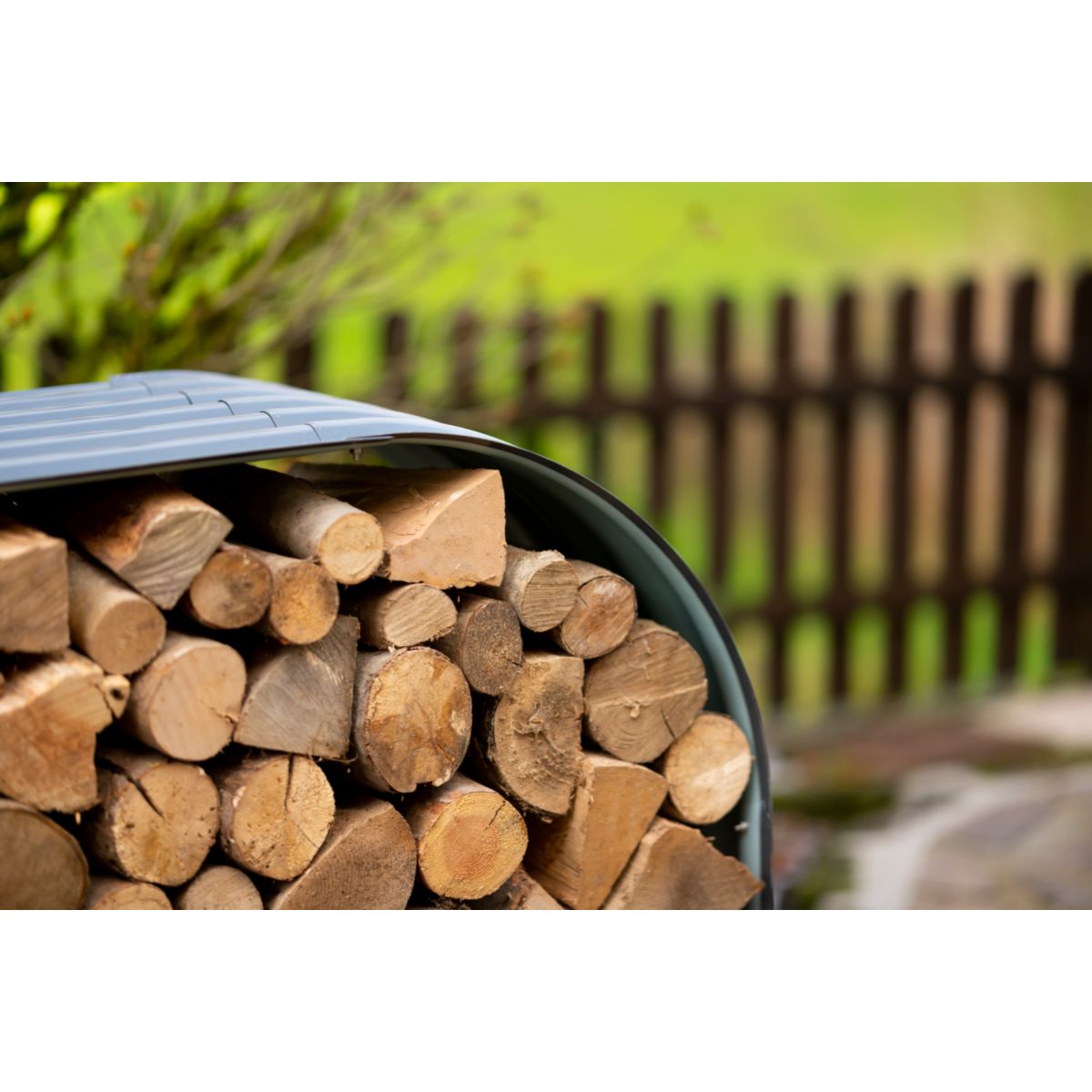 Kaminholzregal Hajo 46x212x111 cm Bild 6