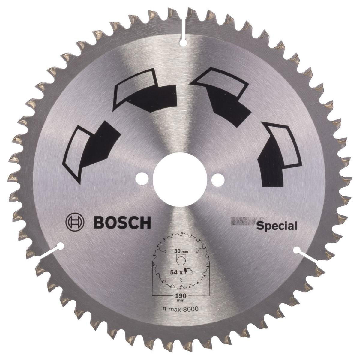 Bosch  DIY Kreissägeblatt Special Z54 190 mm Bild 1