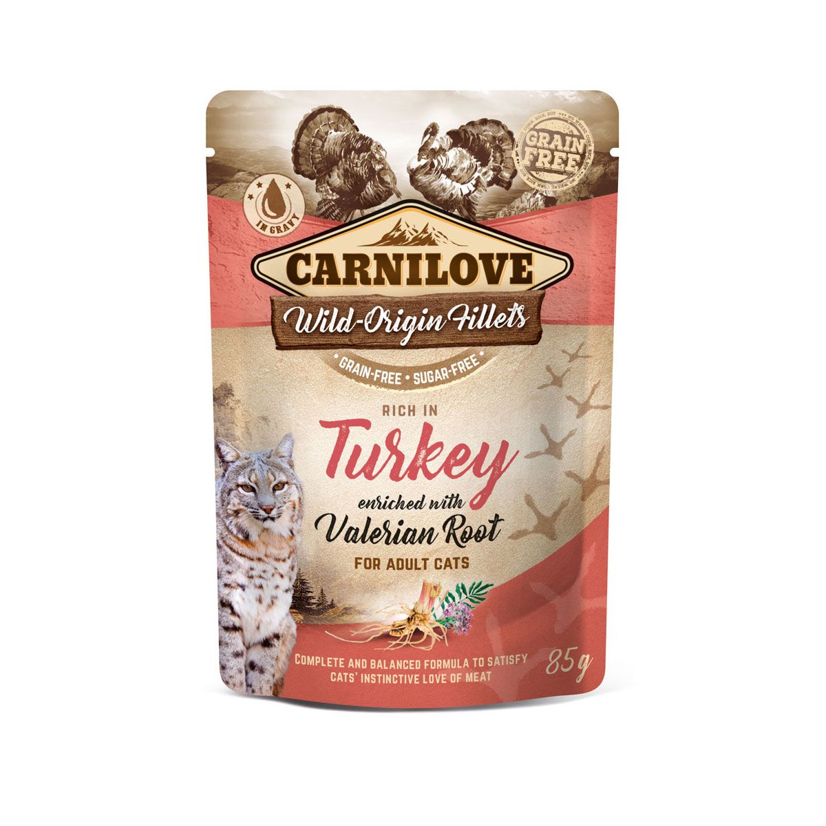 CARNILOVE Turkey with Valerian 85g