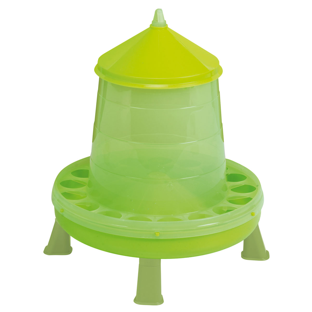 Futterautomat für 9,6 l/8 kg mit Füßen