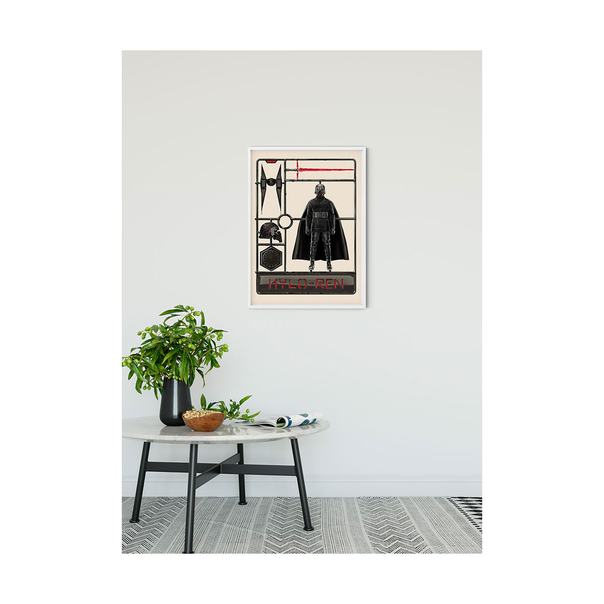 Komar  Wandbild Star Wars Toy Kylo 40x50 cm