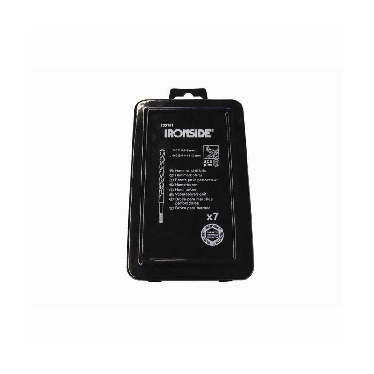 Ironside Bohrer-Set in Box 7-teilig