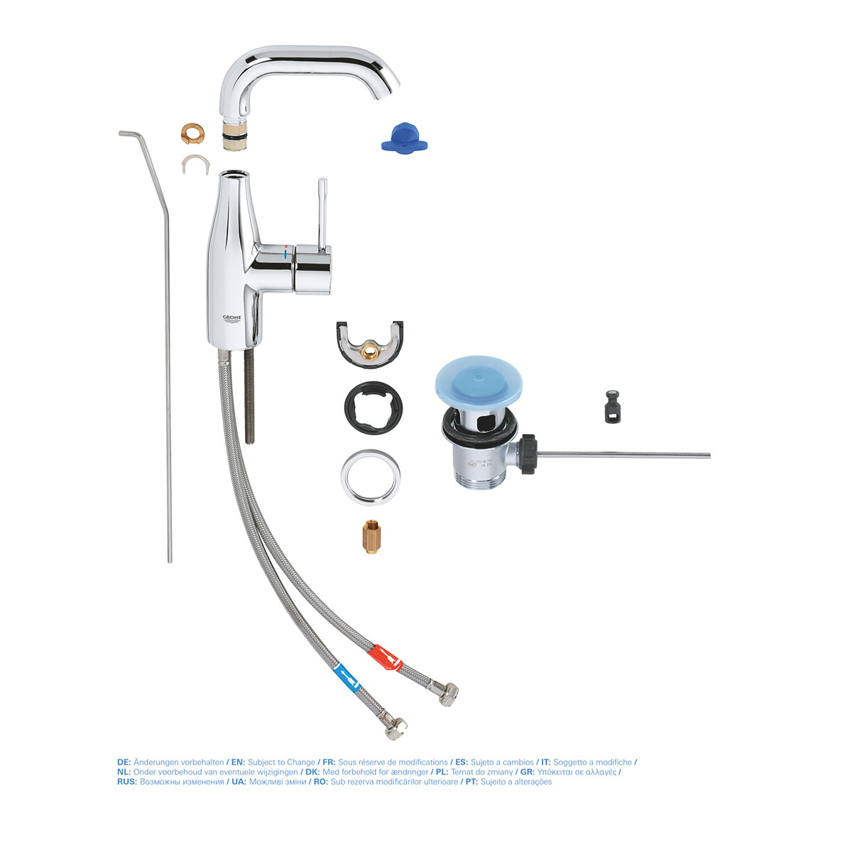 Grohe Einhand-Waschtischbatterie Essence 1/2" M-Size Bild 5
