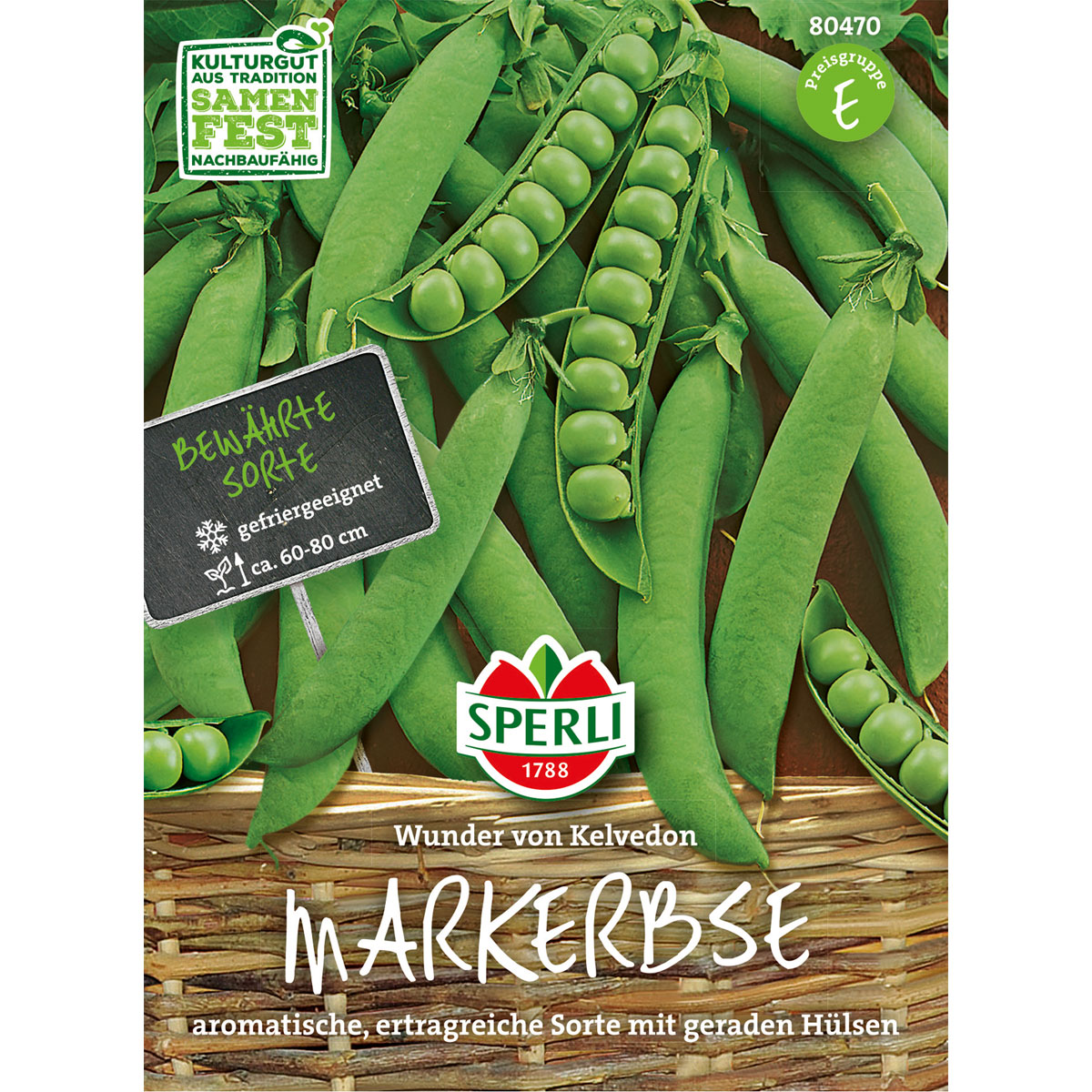 Sperli Markerbse Wunder von Kelvedon 8-14 Tage Bild 1