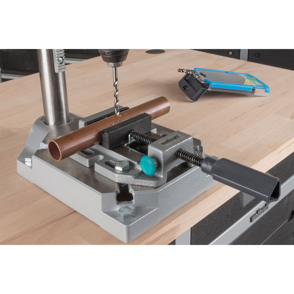 Wolfcraft  Maschinenschraubstock Bild 2