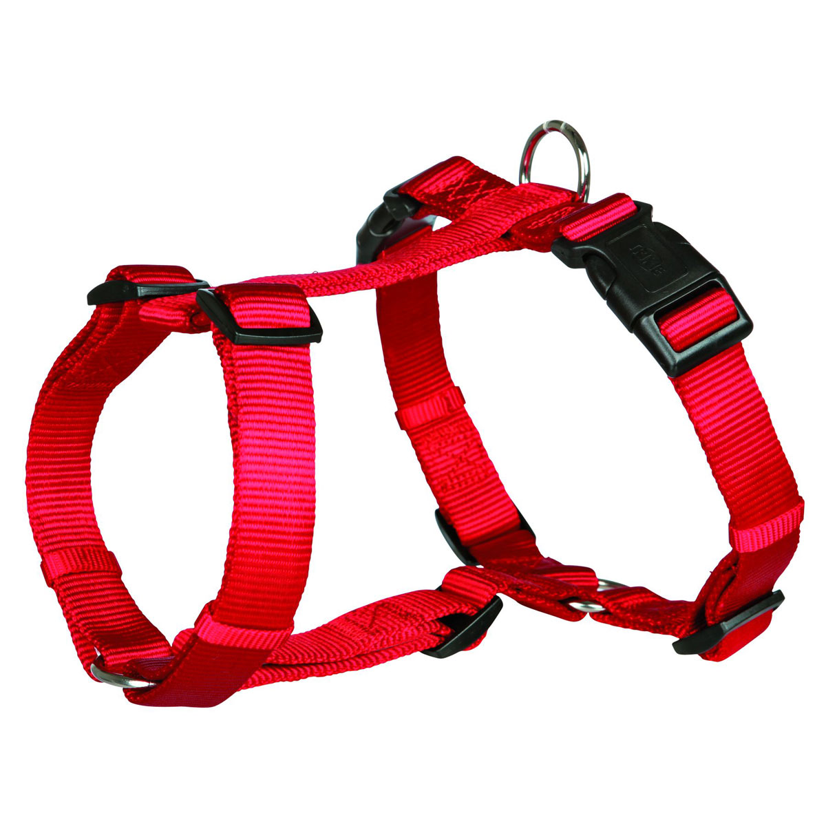 Trix Premium H-Geschirr L-XL75-120 cm/25 mm rot