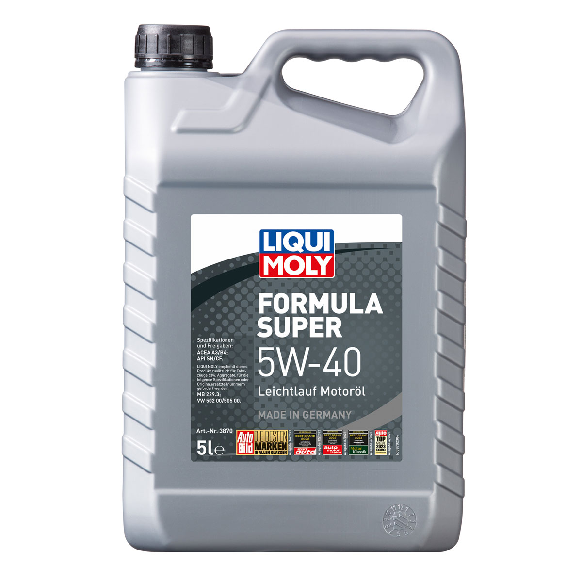 Liqui Moly Leichtlauf-Motor-Öl Formula Super SAE 5W-40 5 L