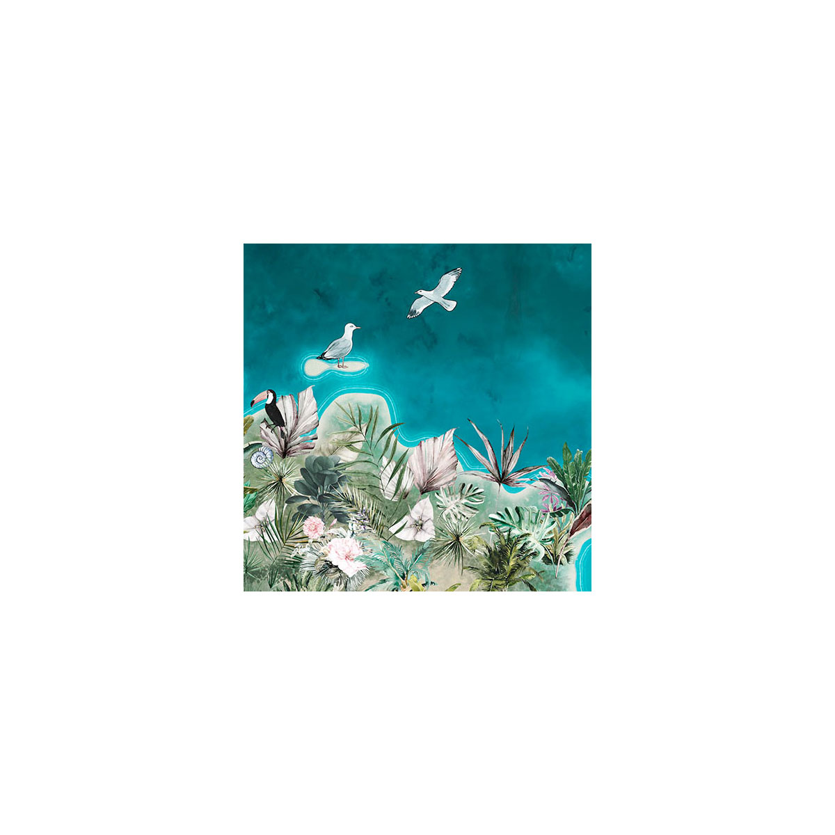 Komar  Vlies Fototapete Skull Island 250x250 cm Bild 6