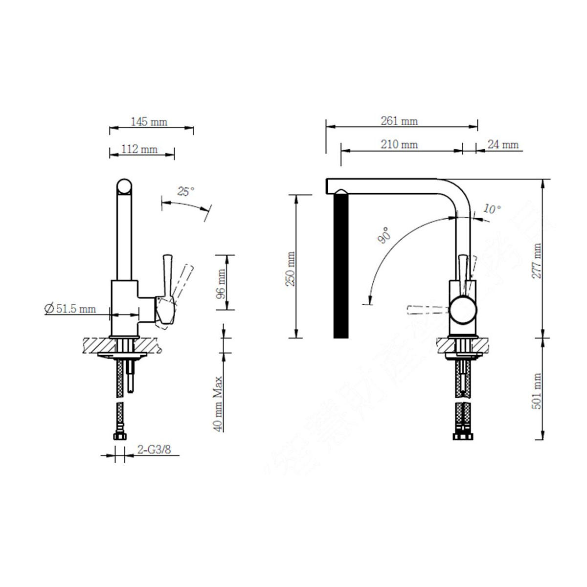 Lenz  Küchenarmatur OLINA chrom Bild 5