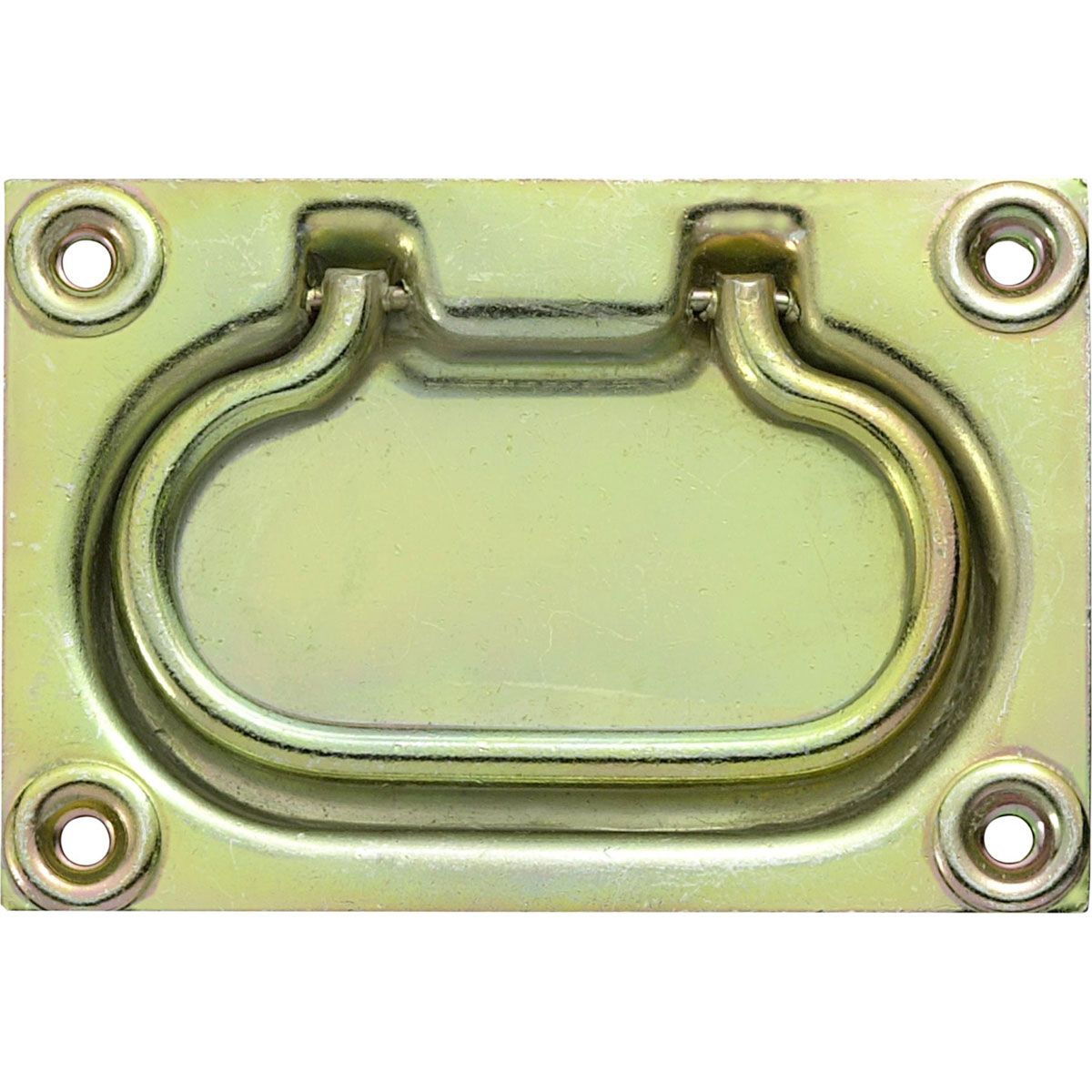 Connex Einlassgriff 13 x 9 cm verzinkt gelb