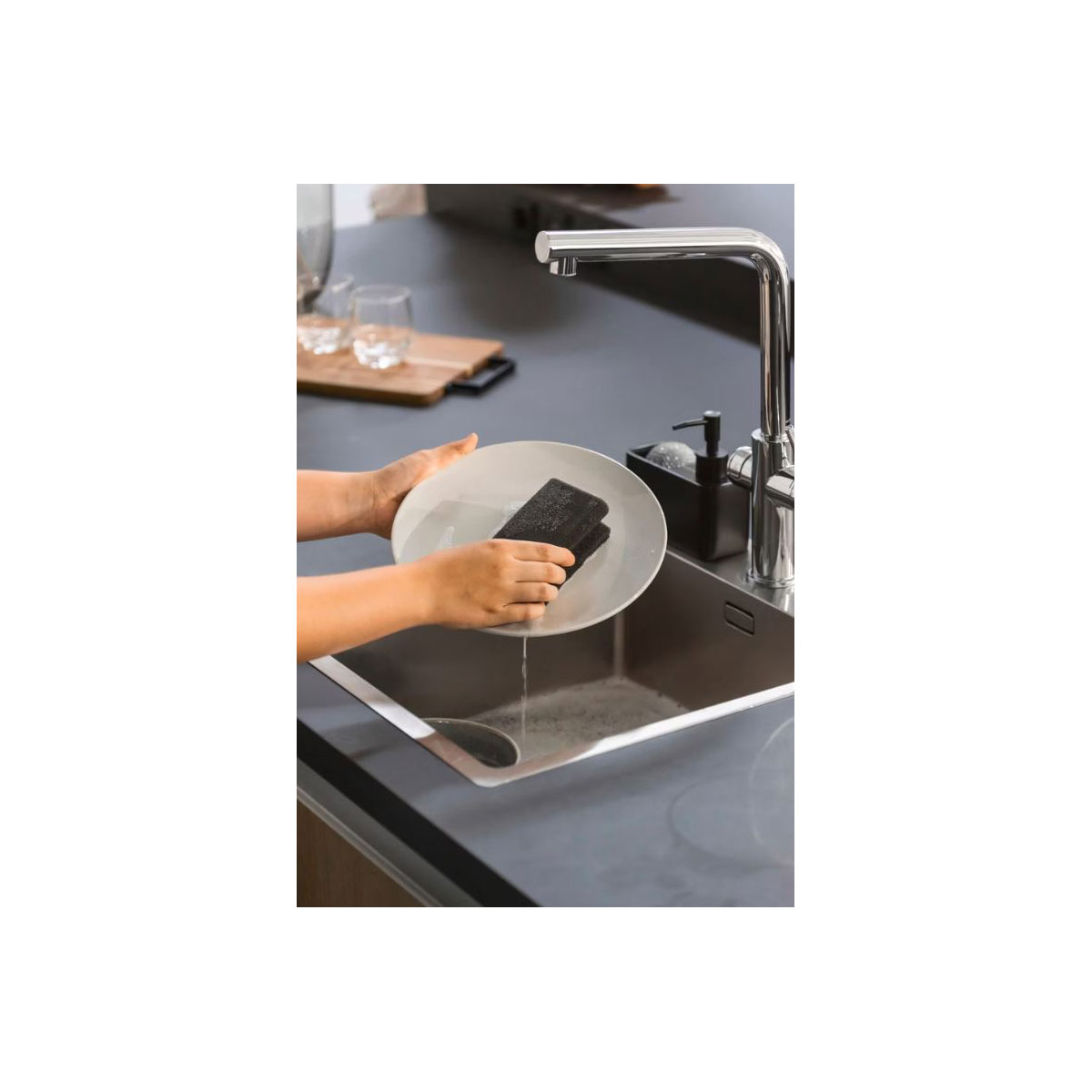 Wenko Grill Reinigungsschwamm Mod. Ben, 2er Set Bild 4