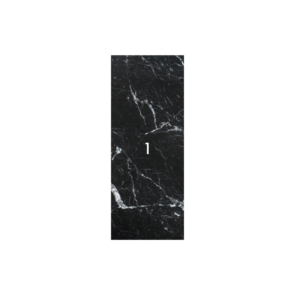 Komar  Vlies Fototapete Marble Nero 100x250 cm Bild 3