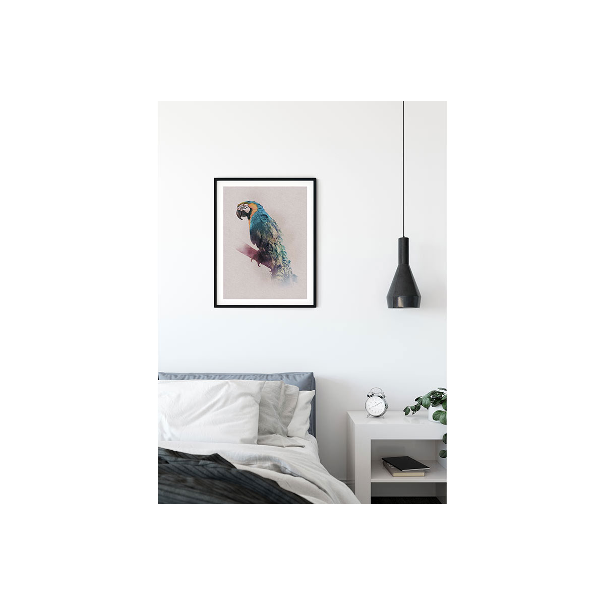 Komar  Wandbild Animals Paradise Parrot 50x70 cm Bild 4