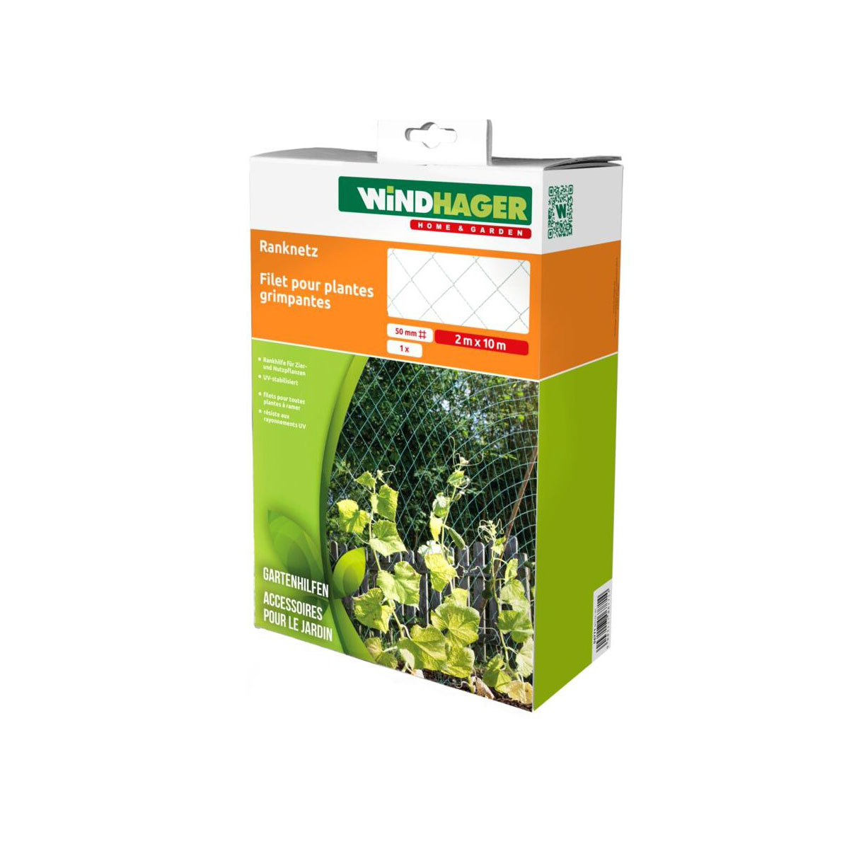 Windhager Ranknetz 10 x 2 m 50 mm Bild 1