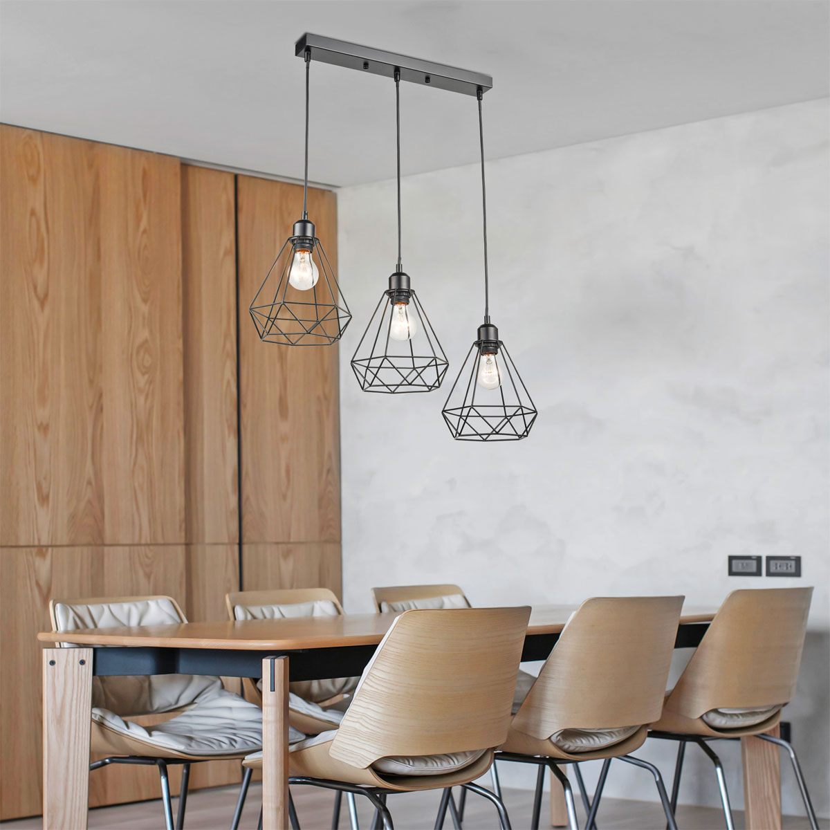 Flector Hängeleuchte Tiffany schwarz Bild 2