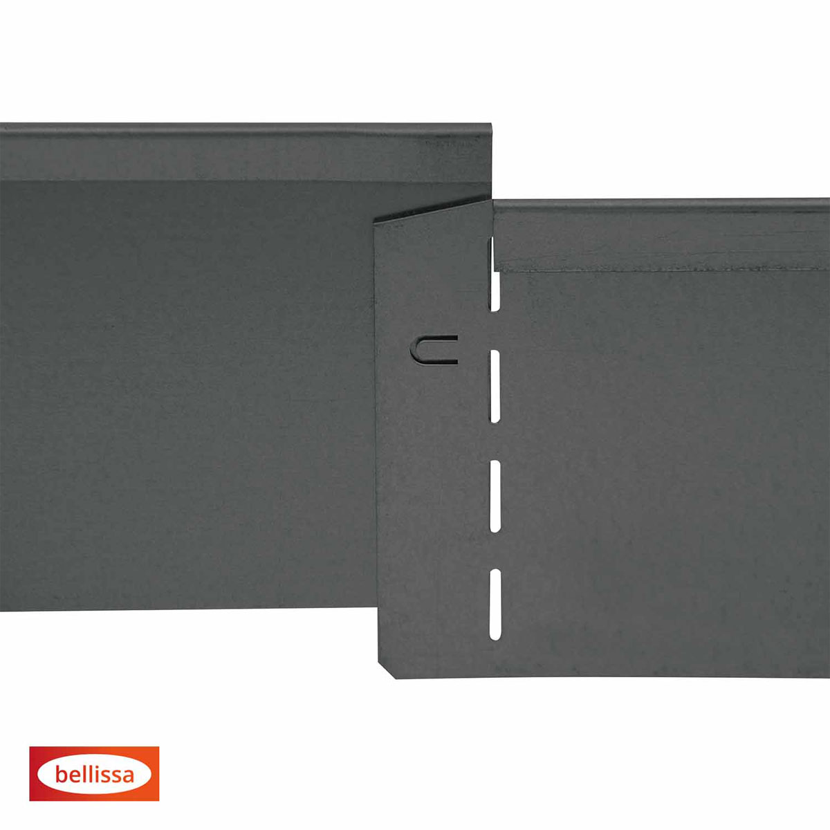 Metallrasenkante anthrazit 118 x 19,5 cm Bild 3