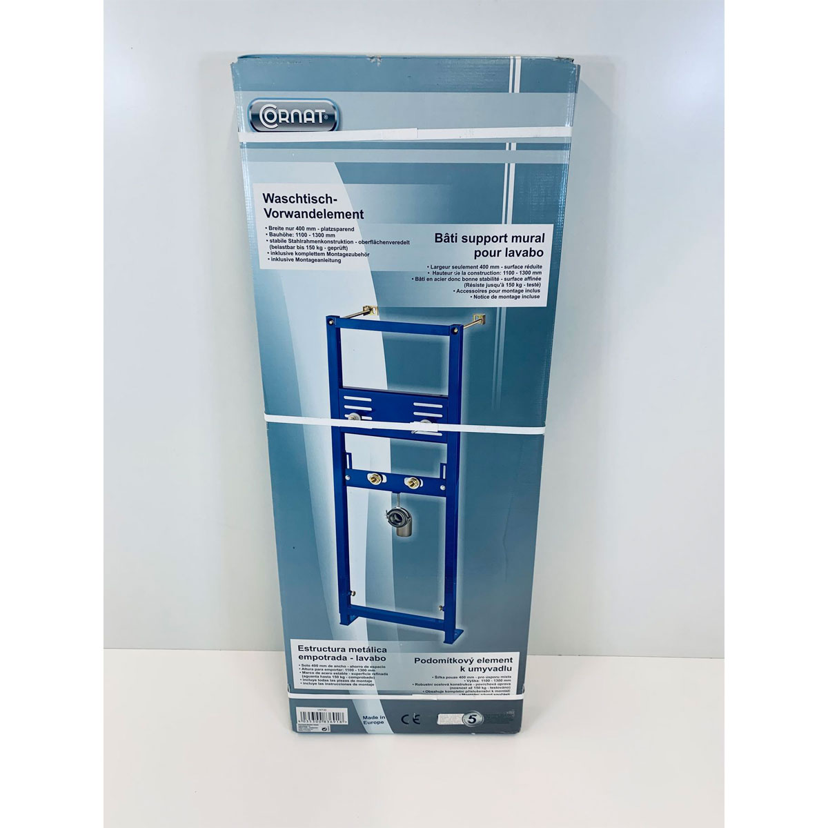 Waschtisch-Vorwandelement 40 x 110/130 cm Bild 1