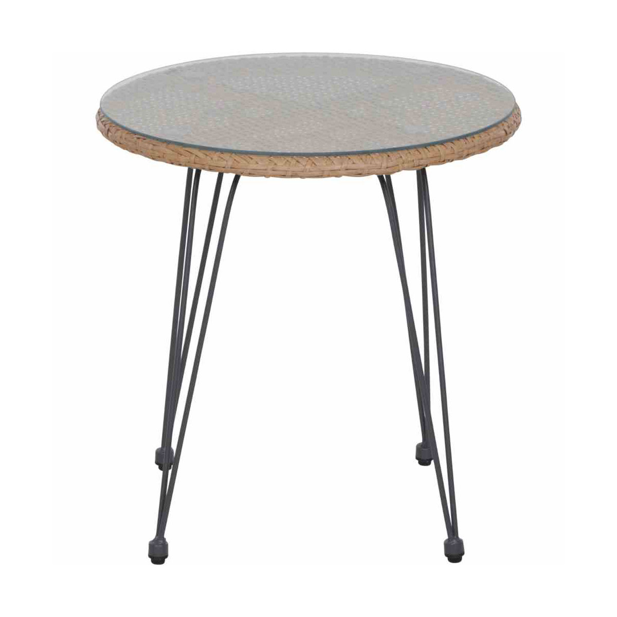 Siena Garden Balkonmöbelset Tiros 3-teilig royal oak/anthrazit Bild 8