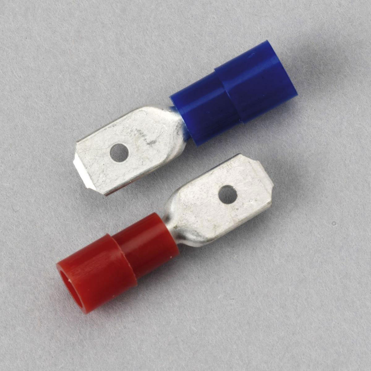 Flachstecker blau 1,5-2,5 mm 25 Stück