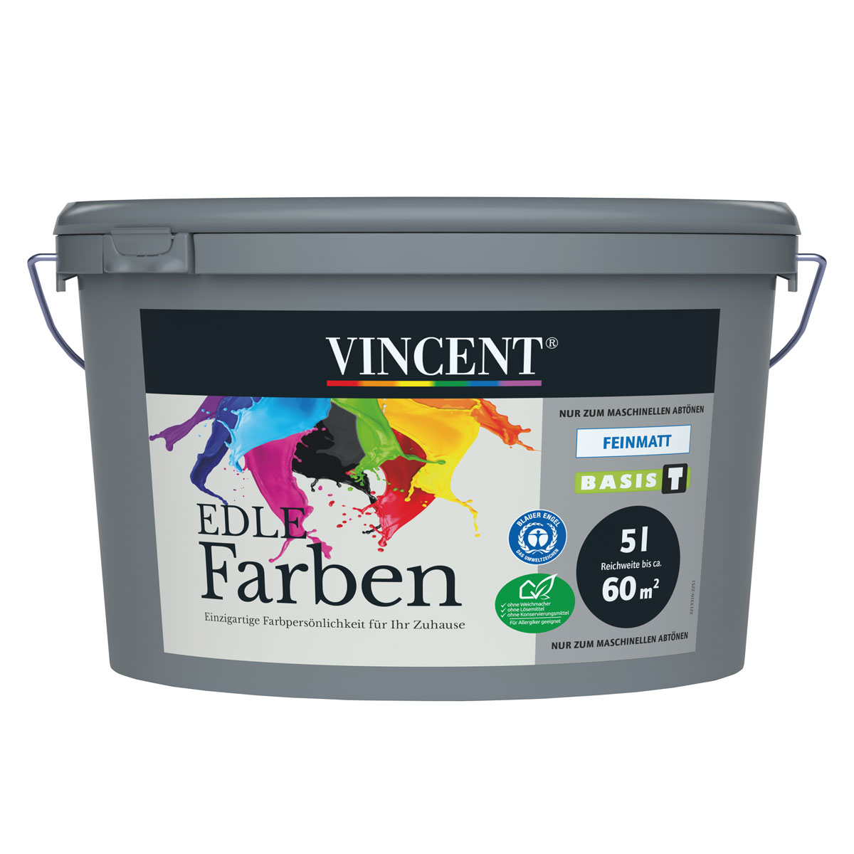 Vincent  Wandfarbe Edle Farben Mix It matt 5 L Bild 1