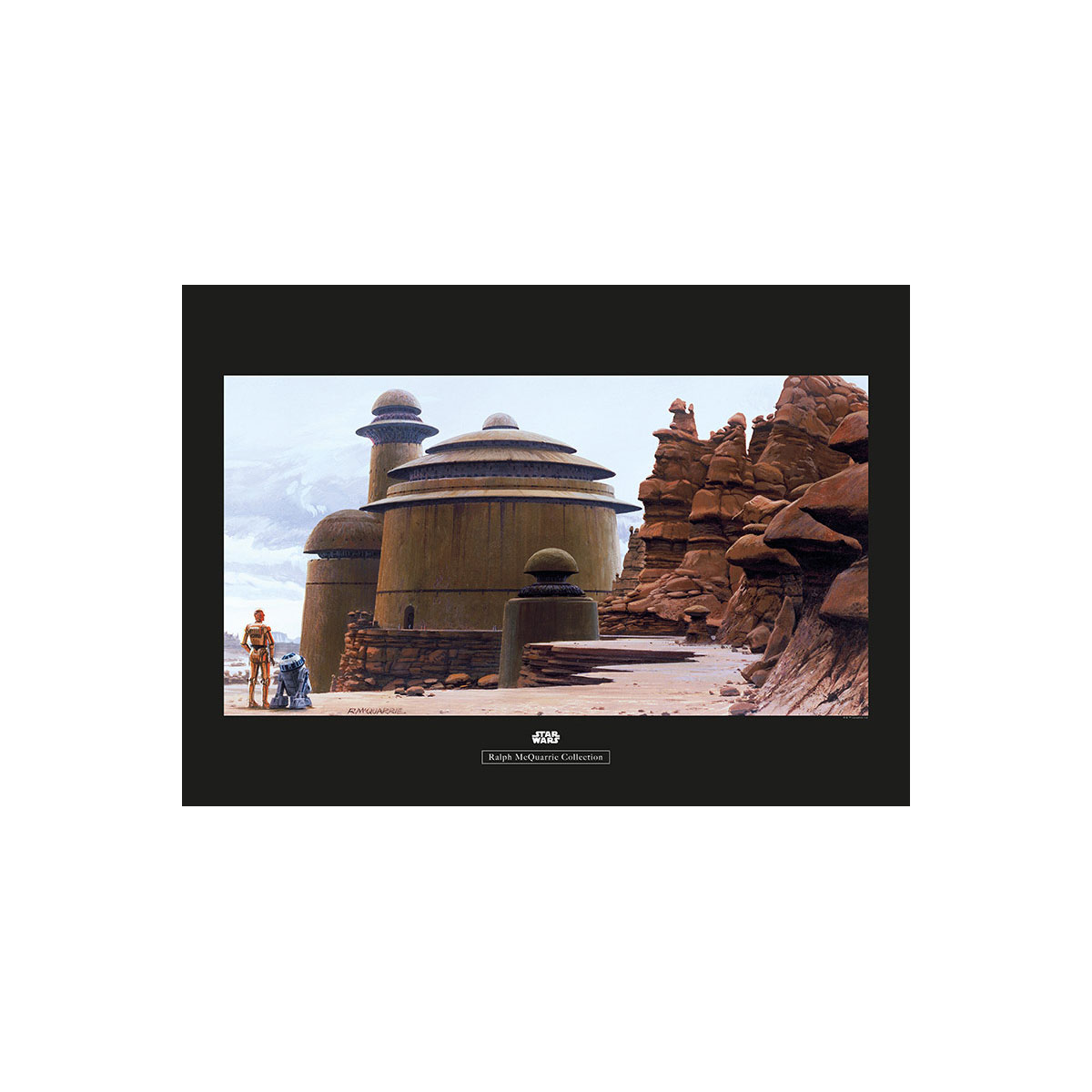 Komar  Wandbild Star Wars Classic Jabbas Palace 70x50 cm Bild 2