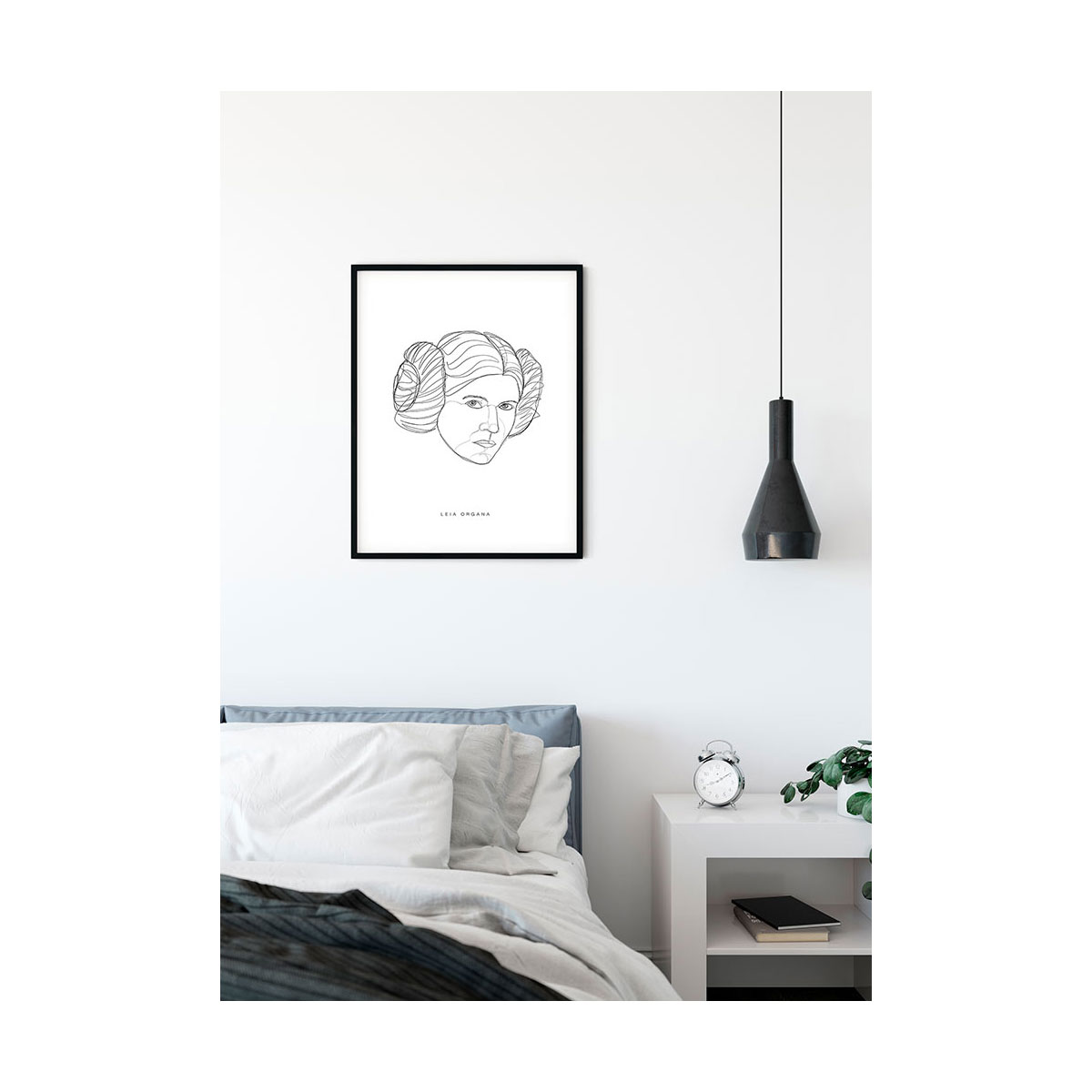 Komar  Wandbild Star Wars Classic Force Faces Leia 50x70 cm Bild 3