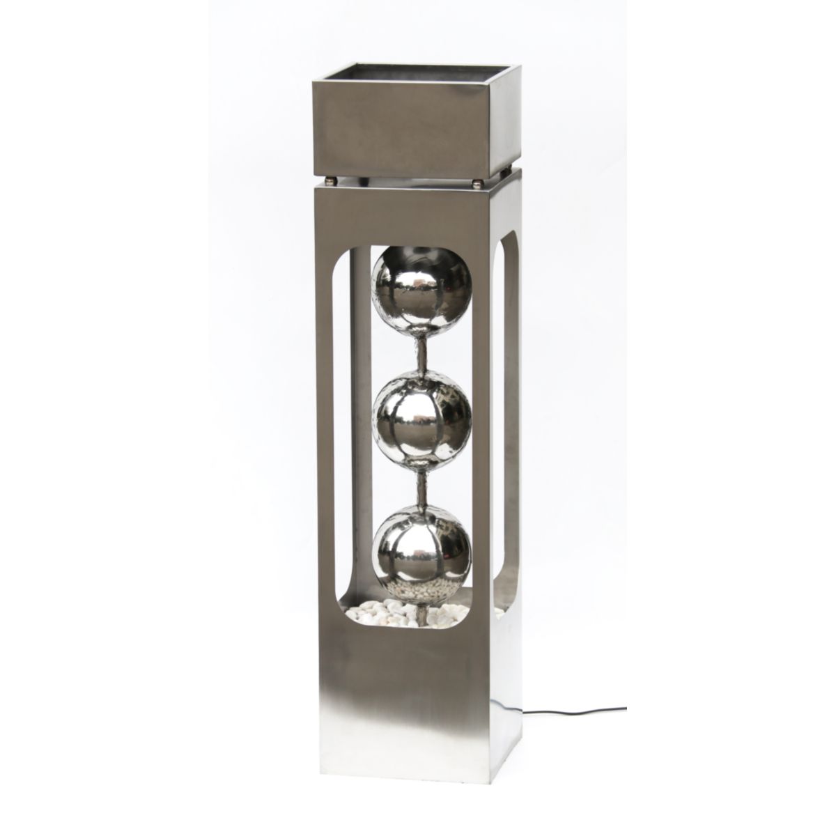 Garden Pleasure Pflanzsäule KASKADE Edelstahl, silber Bild 2