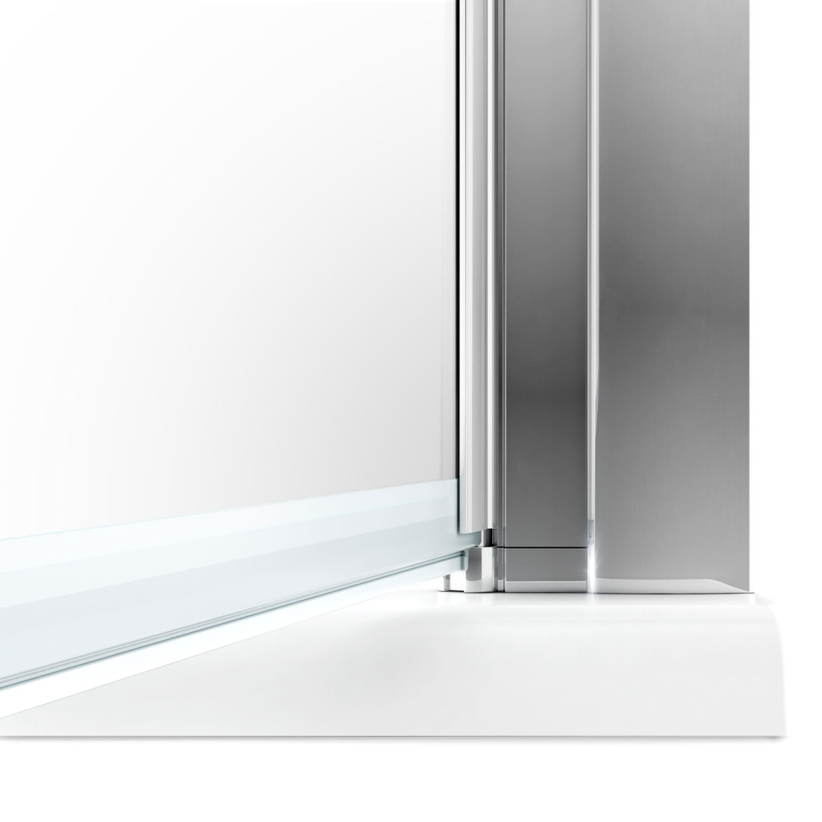 Schulte Pendeltür Alexa Style 2.0 inkl Seitenwand 192 x 80 cm Bild 3